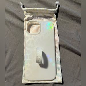 iPhone 13 Opal Leopard Iridescent Loopy Case